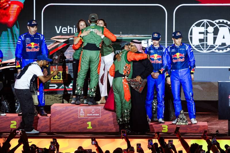 Motorsport. Dakar Rally. Prize Giving Ceremony. 17.01.2026