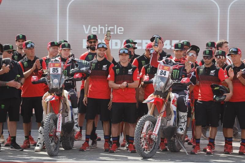 Motorsport. Dakar Rally. Prize Giving Ceremony. 17.01.2026