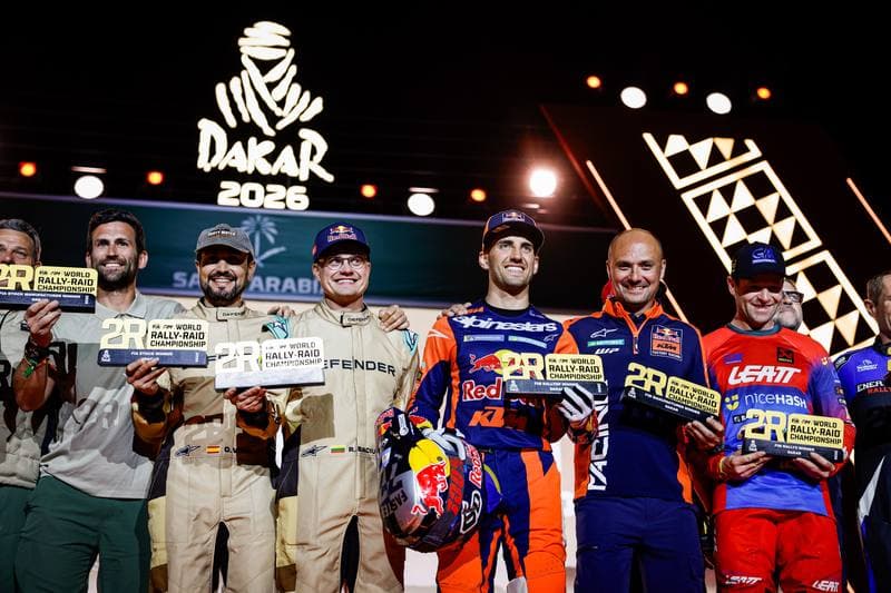 Motorsport. Dakar Rally. Prize Giving Ceremony. 17.01.2026