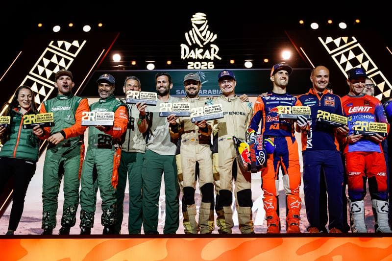 Motorsport. Dakar Rally. Prize Giving Ceremony. 17.01.2026