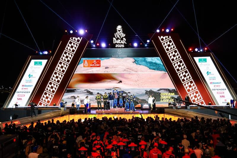 Motorsport. Dakar Rally. Prize Giving Ceremony. 17.01.2026