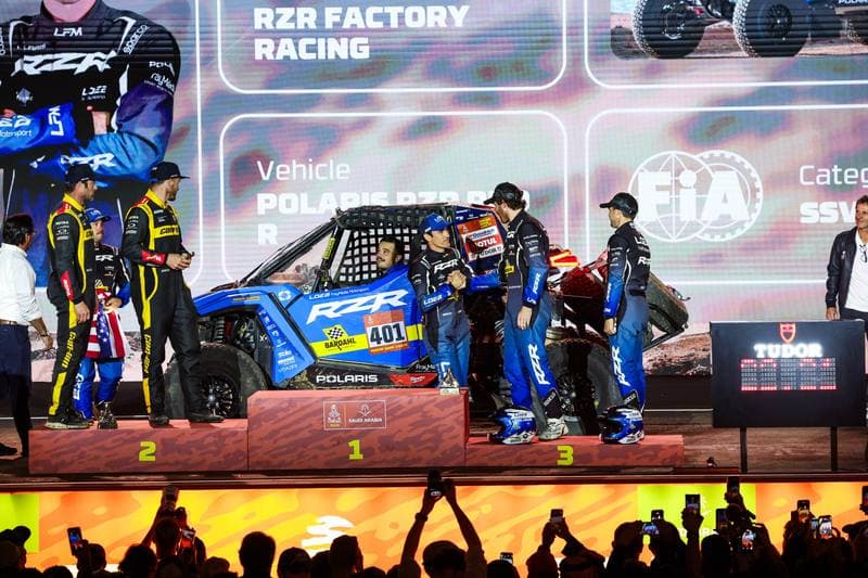 Motorsport. Dakar Rally. Prize Giving Ceremony. 17.01.2026
