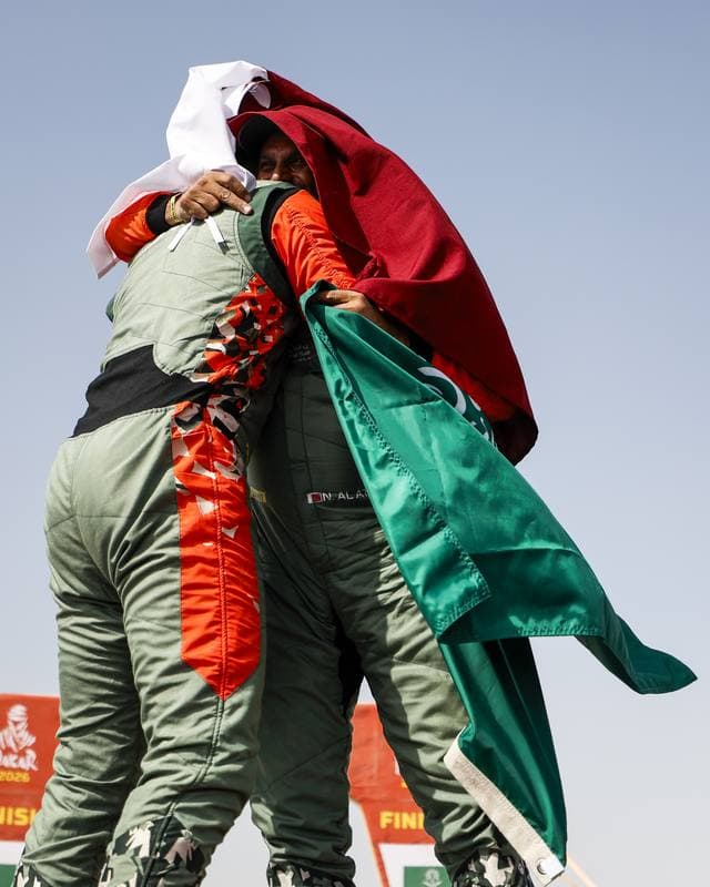 Motorsport. Dakar Rally. Finish. 17.01.2026