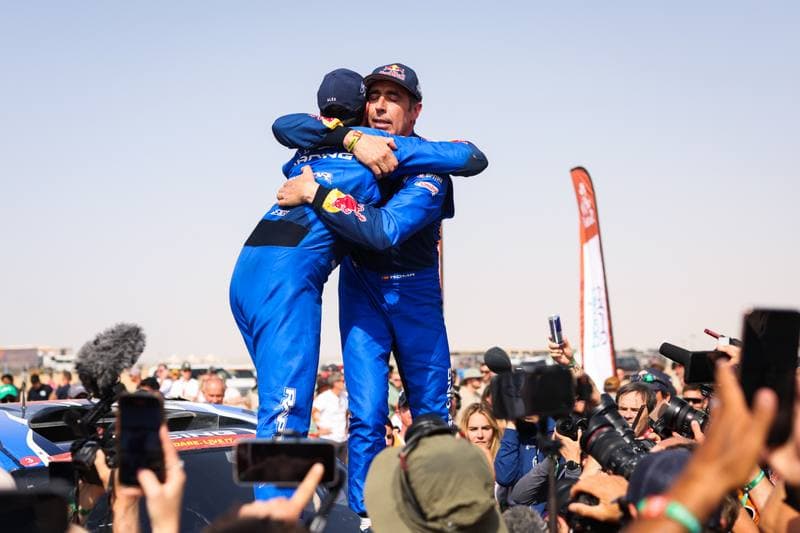 Motorsport. Dakar Rally. Finish. 17.01.2026