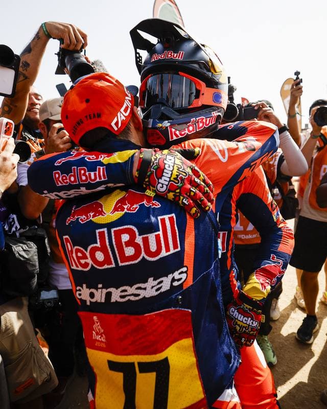 Motorsport. Dakar Rally. Finish. 17.01.2026