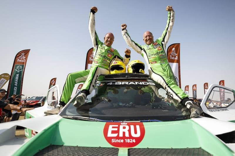 Motorsport. Dakar Rally. Finish. 17.01.2026