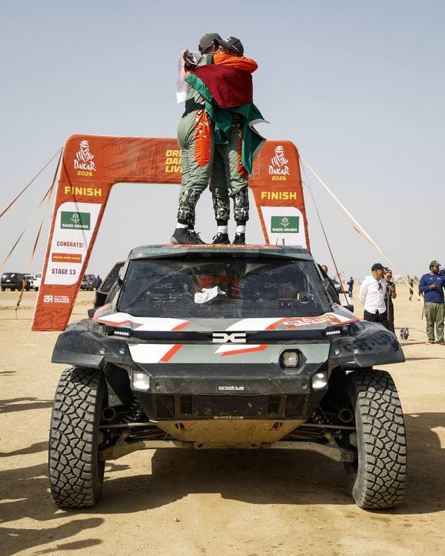 Motorsport. Dakar Rally. Finish. 17.01.2026