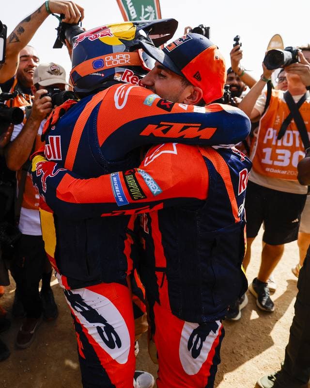 Motorsport. Dakar Rally. Finish. 17.01.2026