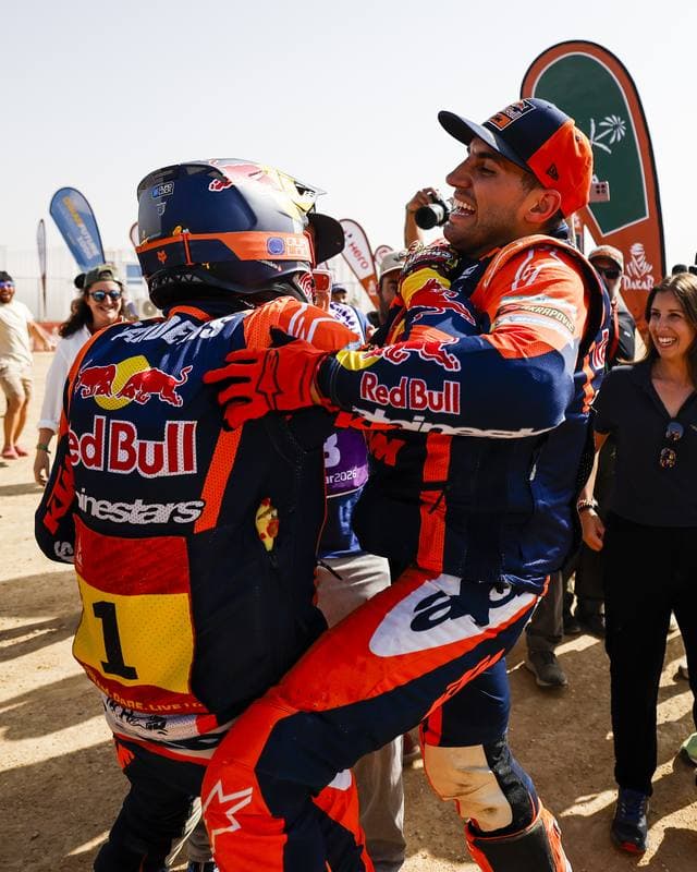 Motorsport. Dakar Rally. Finish. 17.01.2026
