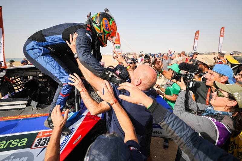 Motorsport. Dakar Rally. Finish. 17.01.2026