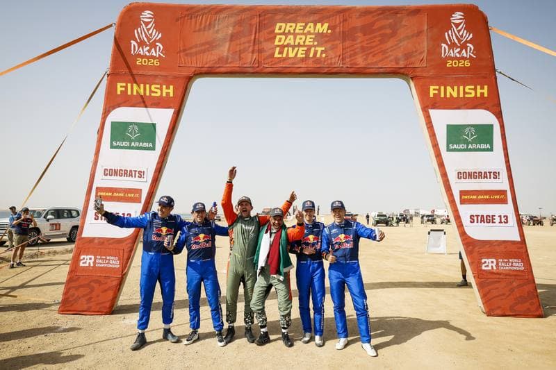 Motorsport. Dakar Rally. Finish. 17.01.2026