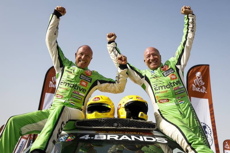 Motorsport. Dakar Rally. Finish. 17.01.2026