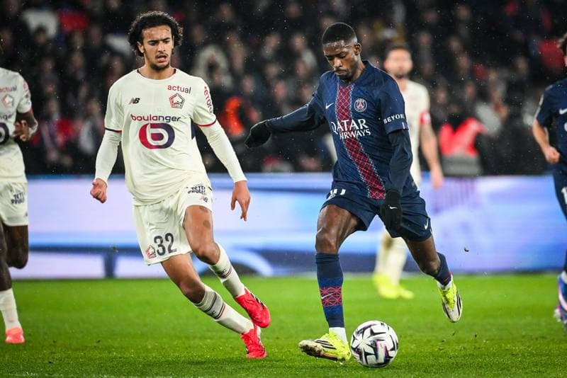 Football. Ligue 1. Paris Saint-Germain - Lille. 16.01.2026