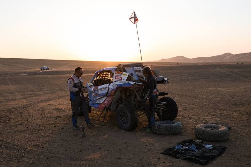 Motorsport. Dakar Rally. Stage 9. 13.01.2026