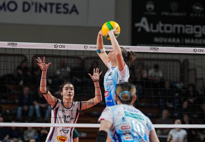 Volleyball. CEV Champions League Women. Igor Gorgonzola Novara - PGE Budowlani Lodz. 29.01.2026
