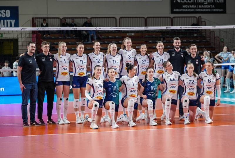 Volleyball. CEV Champions League Women. Igor Gorgonzola Novara - PGE Budowlani Lodz. 29.01.2026