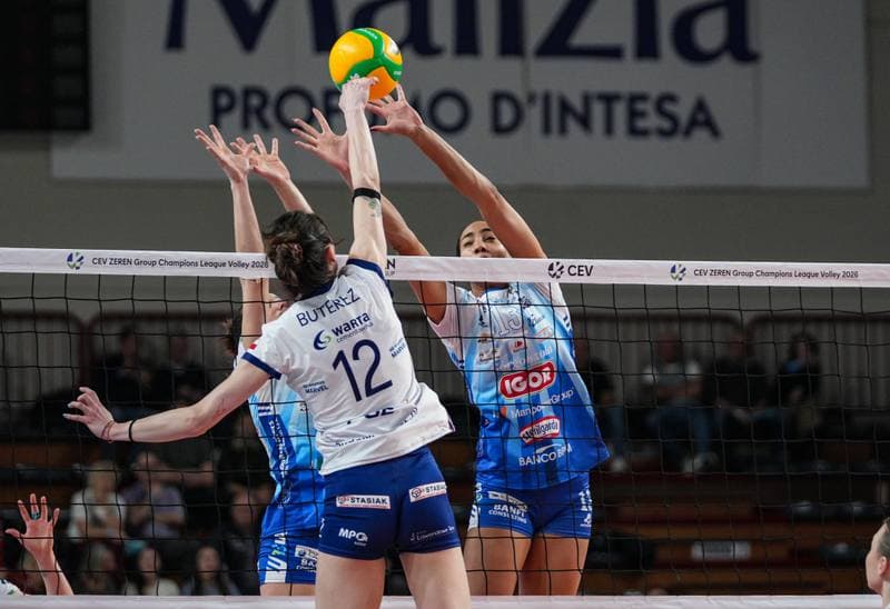 Volleyball. CEV Champions League Women. Igor Gorgonzola Novara - PGE Budowlani Lodz. 29.01.2026