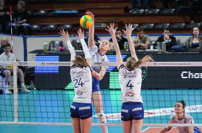 Volleyball. CEV Champions League Women. Igor Gorgonzola Novara - PGE Budowlani Lodz. 29.01.2026