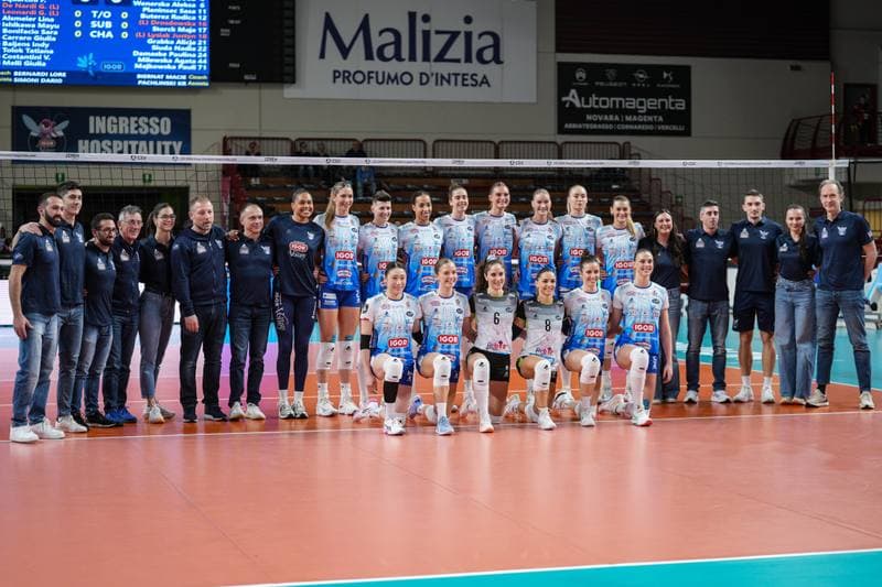 Volleyball. CEV Champions League Women. Igor Gorgonzola Novara - PGE Budowlani Lodz. 29.01.2026