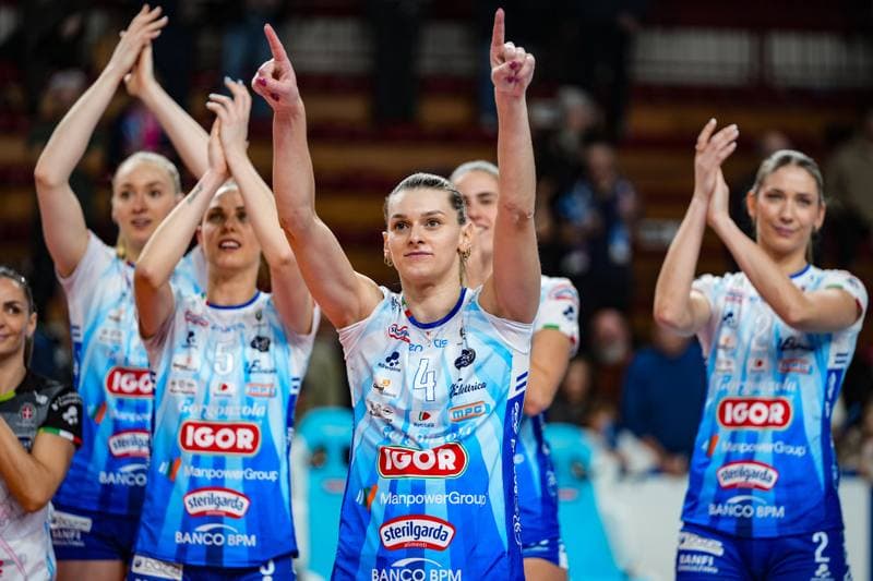 Volleyball. CEV Champions League Women. Igor Gorgonzola Novara - PGE Budowlani Lodz. 29.01.2026