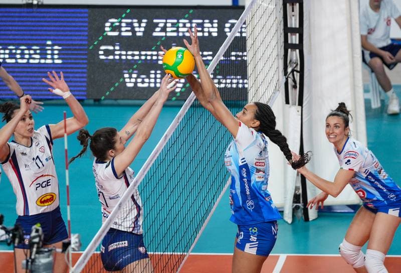 Volleyball. CEV Champions League Women. Igor Gorgonzola Novara - PGE Budowlani Lodz. 29.01.2026