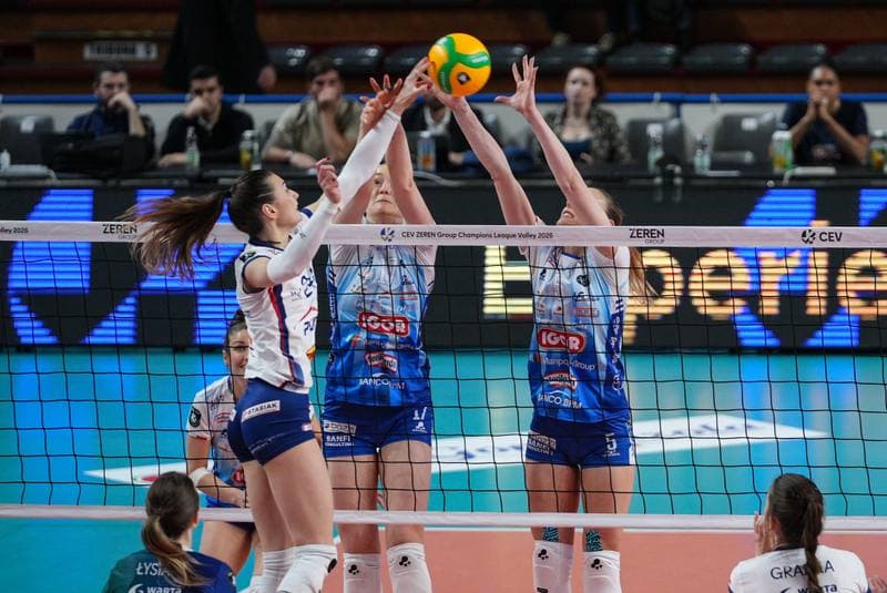 Volleyball. CEV Champions League Women. Igor Gorgonzola Novara - PGE Budowlani Lodz. 29.01.2026