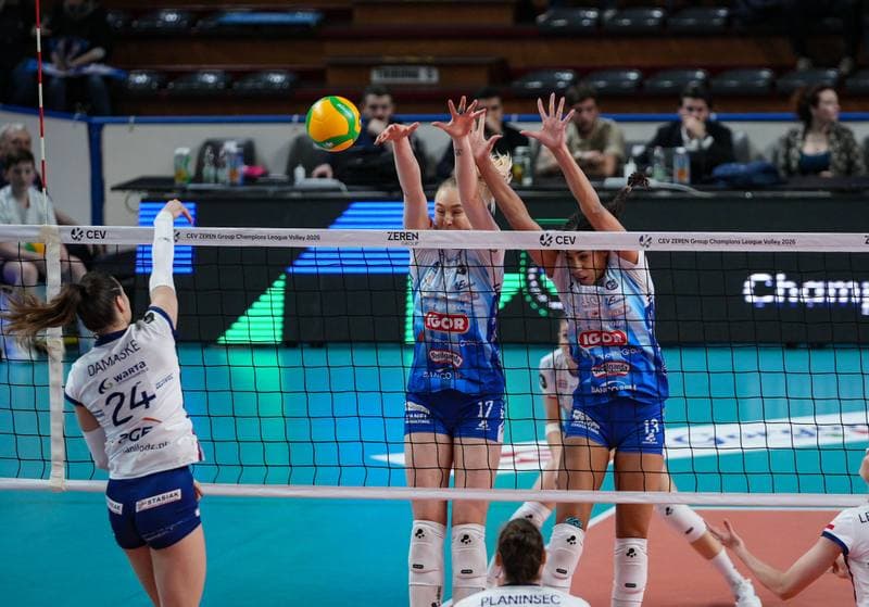 Volleyball. CEV Champions League Women. Igor Gorgonzola Novara - PGE Budowlani Lodz. 29.01.2026