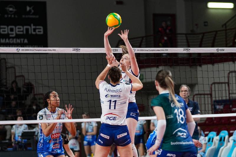 Volleyball. CEV Champions League Women. Igor Gorgonzola Novara - PGE Budowlani Lodz. 29.01.2026