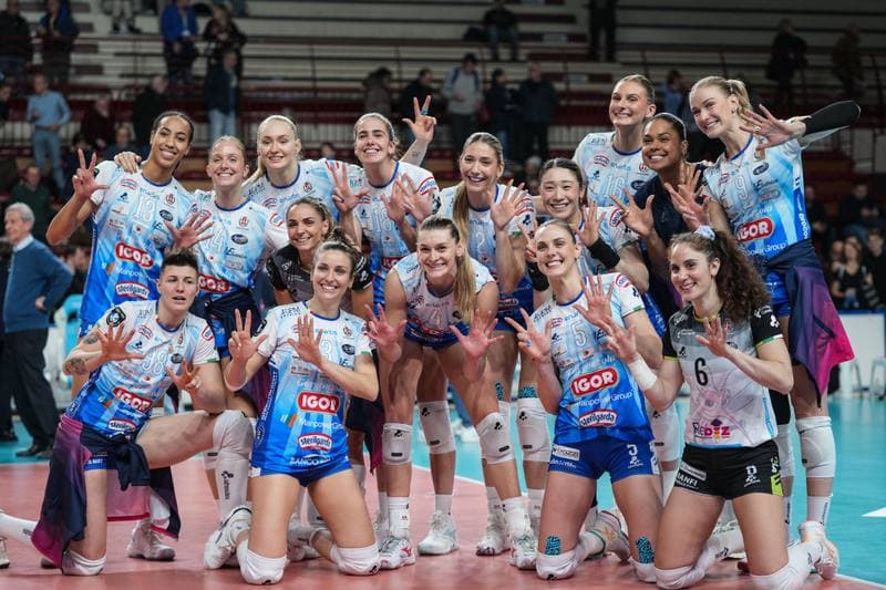 Volleyball. CEV Champions League Women. Igor Gorgonzola Novara - PGE Budowlani Lodz. 29.01.2026