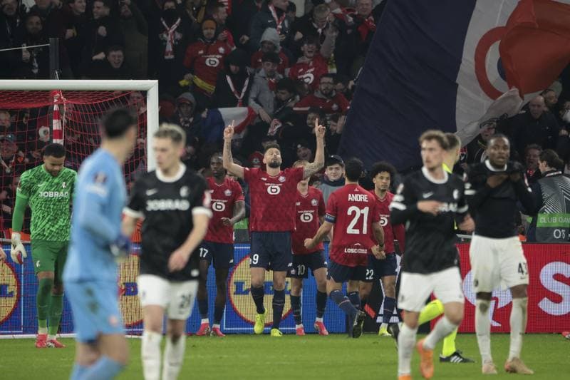 Football. UEFA Europa League. LOSC Lille - SC Freiburg. 29.01.2026