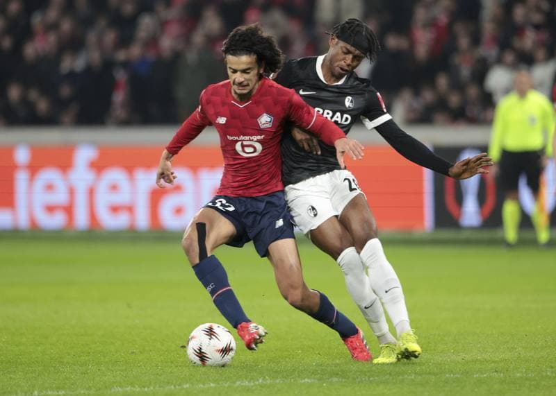 Football. UEFA Europa League. LOSC Lille - SC Freiburg. 29.01.2026