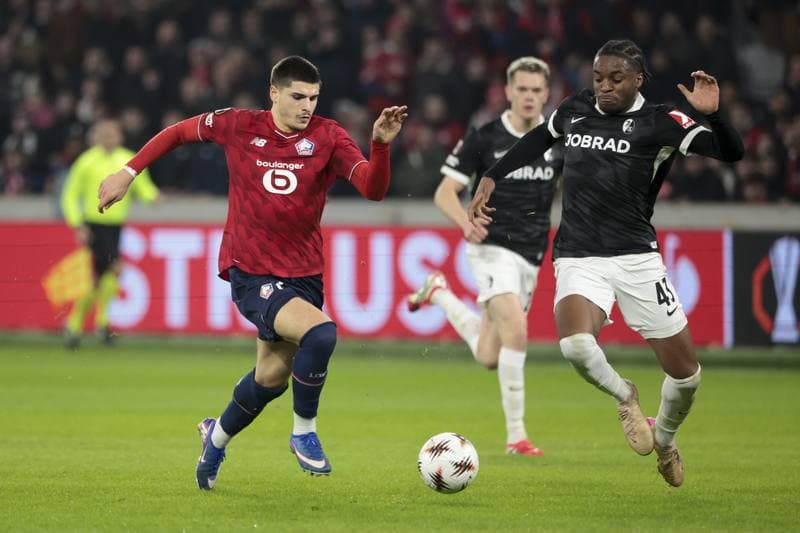 Football. UEFA Europa League. LOSC Lille - SC Freiburg. 29.01.2026