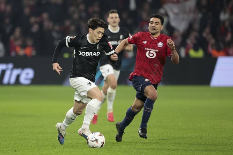 Football. UEFA Europa League. LOSC Lille - SC Freiburg. 29.01.2026