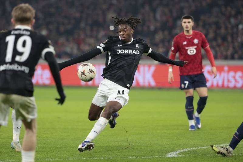 Football. UEFA Europa League. LOSC Lille - SC Freiburg. 29.01.2026