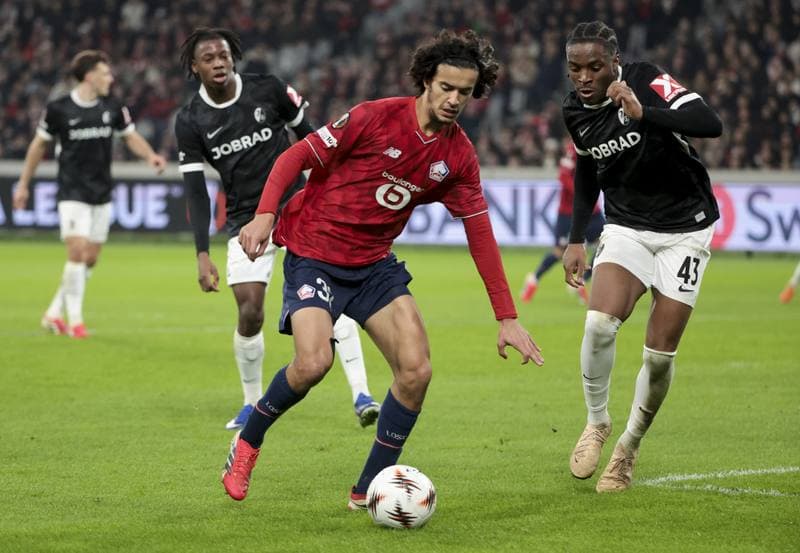 Football. UEFA Europa League. LOSC Lille - SC Freiburg. 29.01.2026