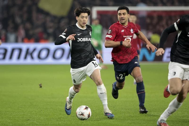 Football. UEFA Europa League. LOSC Lille - SC Freiburg. 29.01.2026
