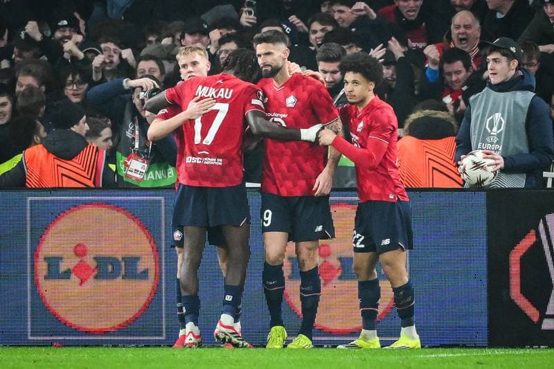 Football. UEFA Europa League. Lille - SC Freiburg. 29.01.2026