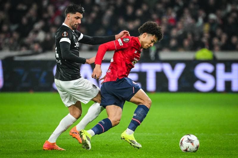 Football. UEFA Europa League. Lille - SC Freiburg. 29.01.2026