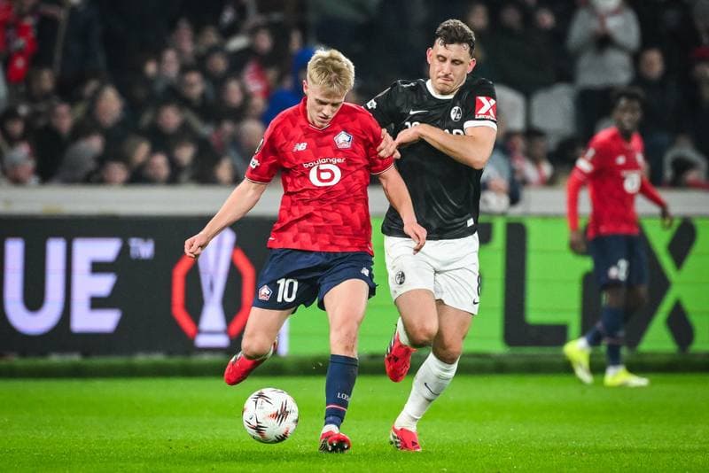Football. UEFA Europa League. Lille - SC Freiburg. 29.01.2026