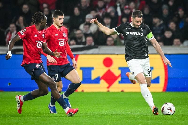 Football. UEFA Europa League. Lille - SC Freiburg. 29.01.2026