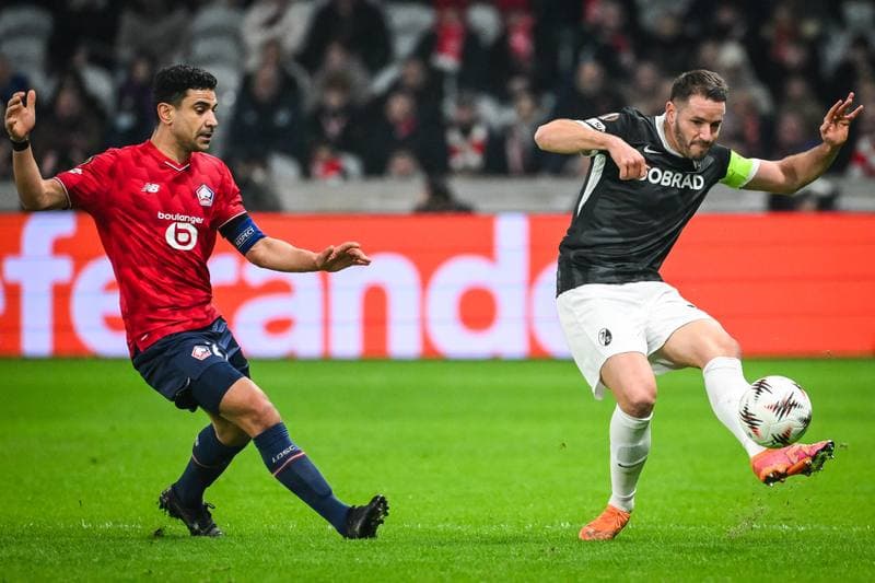 Football. UEFA Europa League. Lille - SC Freiburg. 29.01.2026