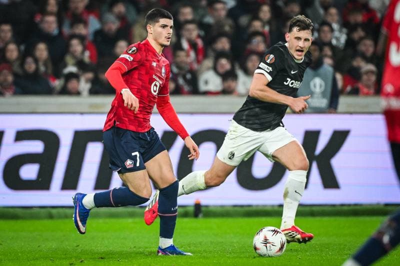 Football. UEFA Europa League. Lille - SC Freiburg. 29.01.2026