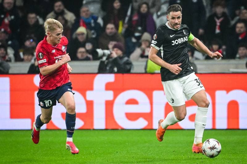 Football. UEFA Europa League. Lille - SC Freiburg. 29.01.2026