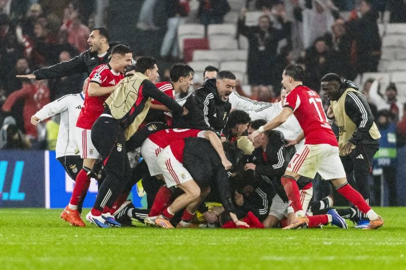 Football. UEFA Champions League. SL Benfica - Real Madrid. 28.01.2026