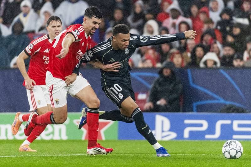 Football. UEFA Champions League. SL Benfica - Real Madrid. 28.01.2026