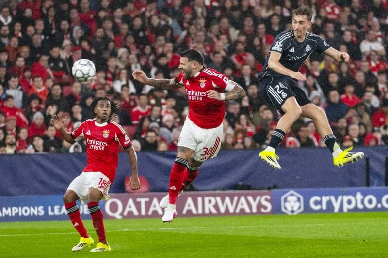 Football. UEFA Champions League. SL Benfica - Real Madrid. 28.01.2026
