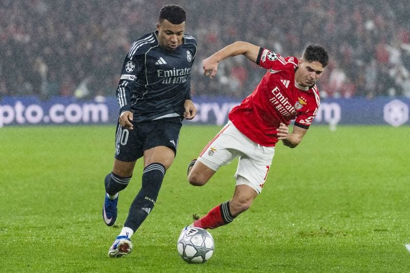 Football. UEFA Champions League. SL Benfica - Real Madrid. 28.01.2026