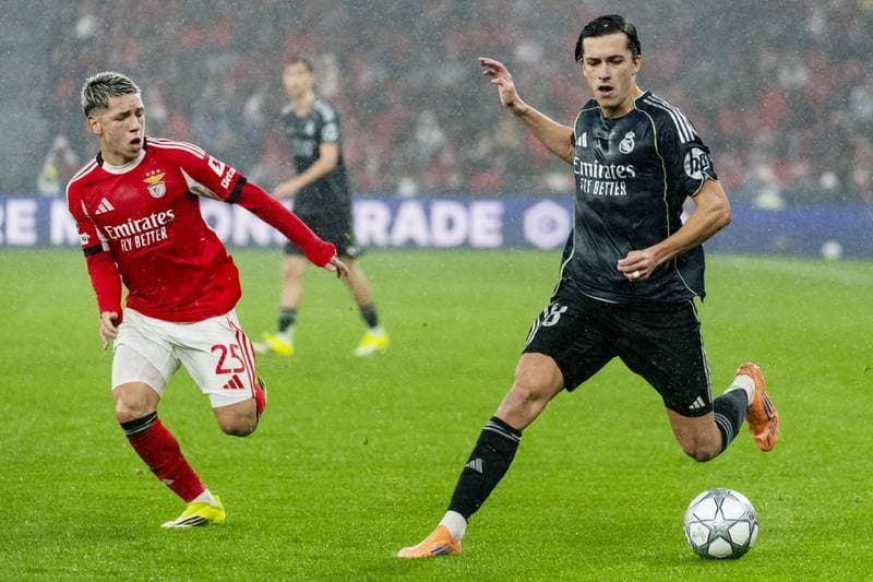 Football. UEFA Champions League. SL Benfica - Real Madrid. 28.01.2026