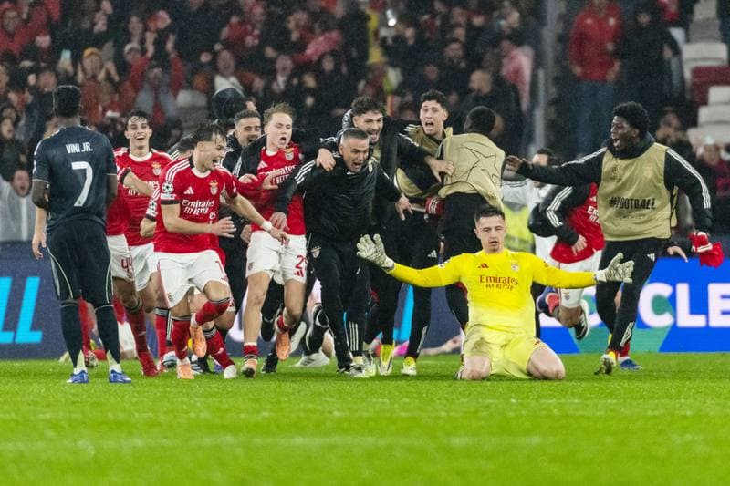 Football. UEFA Champions League. SL Benfica - Real Madrid. 28.01.2026