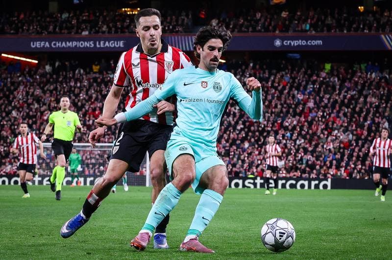 Football. UEFA Champions League. Athletic Club - Sporting CP. 28.01.2026